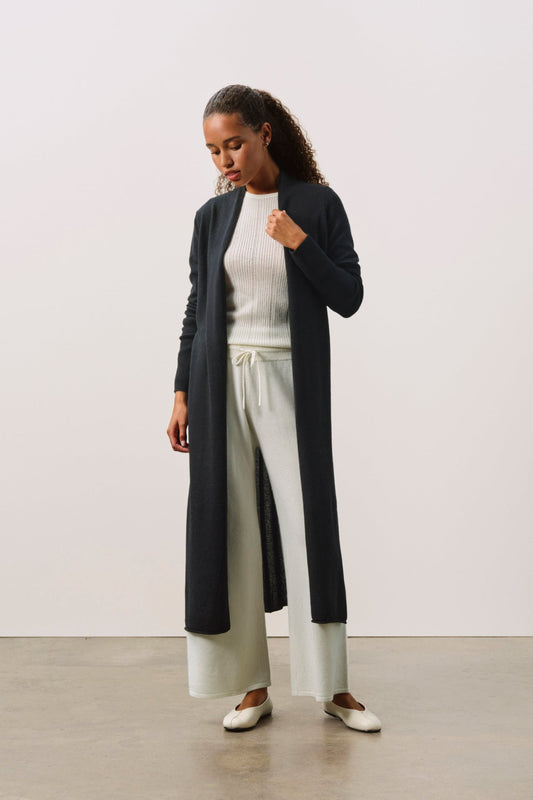 FAYE LONGLINE CASHMERE CARDIGAN