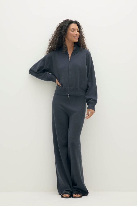 ALINA COTTON CASHMERE TRACK JACKET