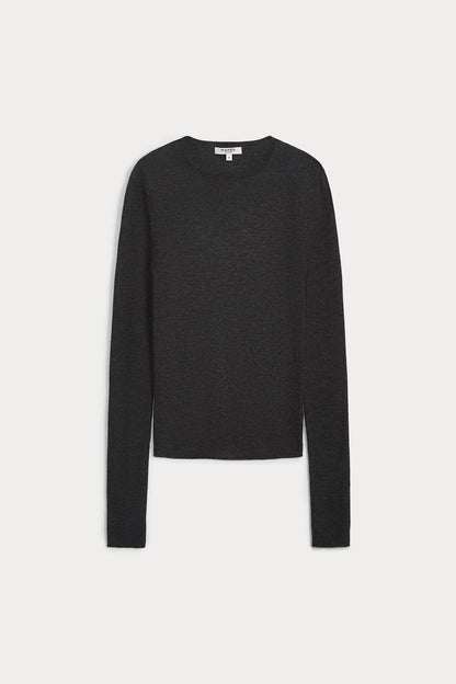 AMBER CASHMERE CREWNECK
