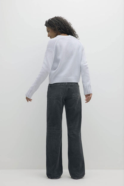GENEVIEVE ORGANIC CASHMERE BLEND CARDIGAN