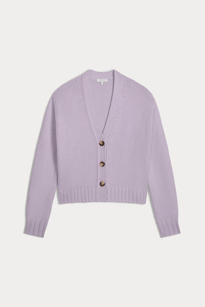 GENEVIEVE ORGANIC CASHMERE BLEND CARDIGAN