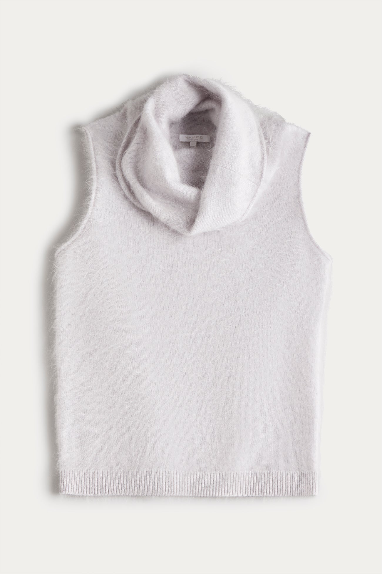 CHIARA SLEEVELESS TURTLENECK SWEATER