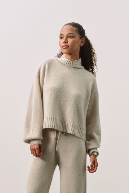 EMBER CASHMERE TURTLENECK