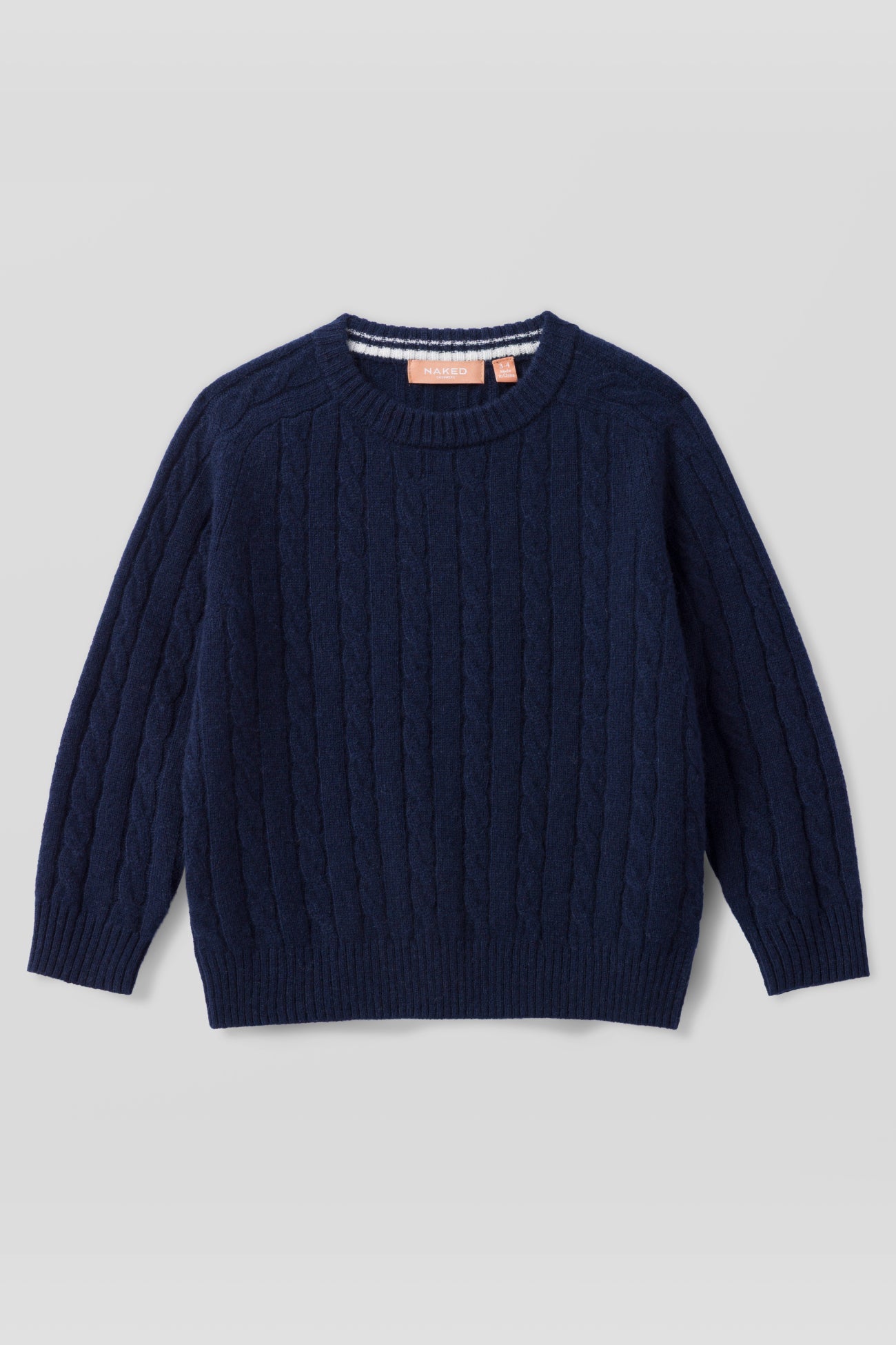 FINLEY KIDS CABLEKNIT CREWNECK SWEATER
