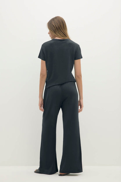 DEVIN LINEN WIDE LEG PANTS