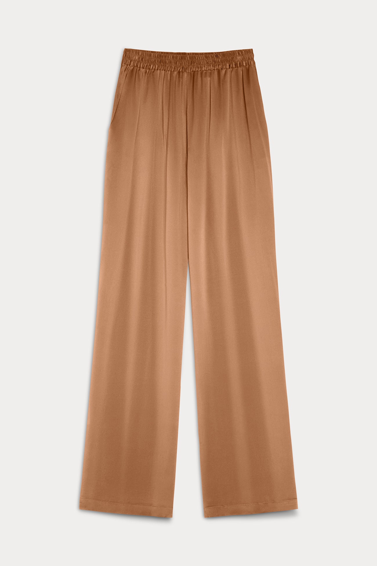 EVAN SILK WIDE LEG PANT | 33" INSEAM