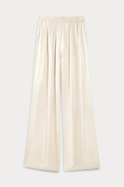 EVAN SILK WIDE LEG PANT | 33" INSEAM